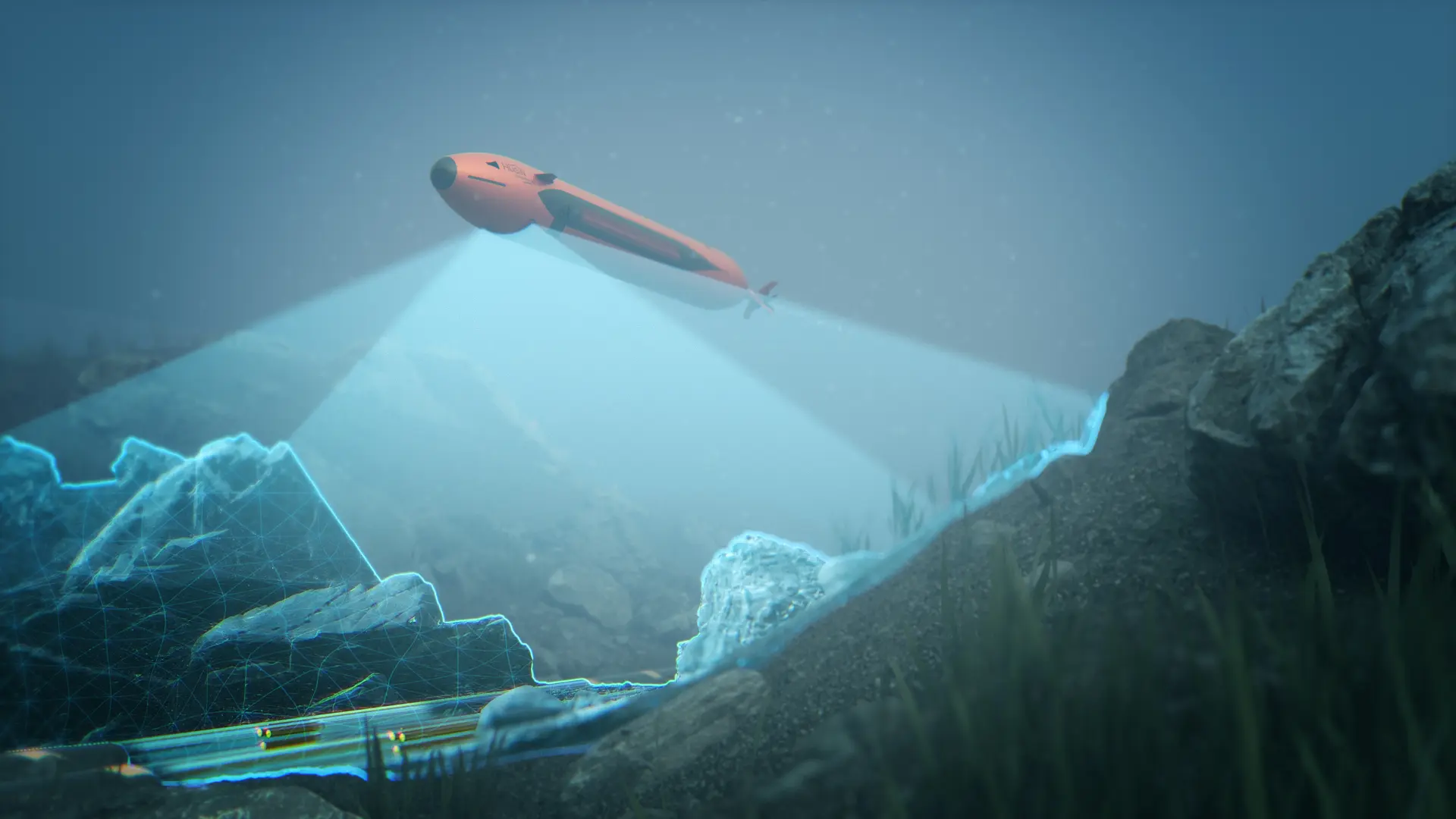 Autonomous Underwater Vehicle - Hugin from KDA
